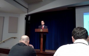 Budget Secretary Charles Zogby