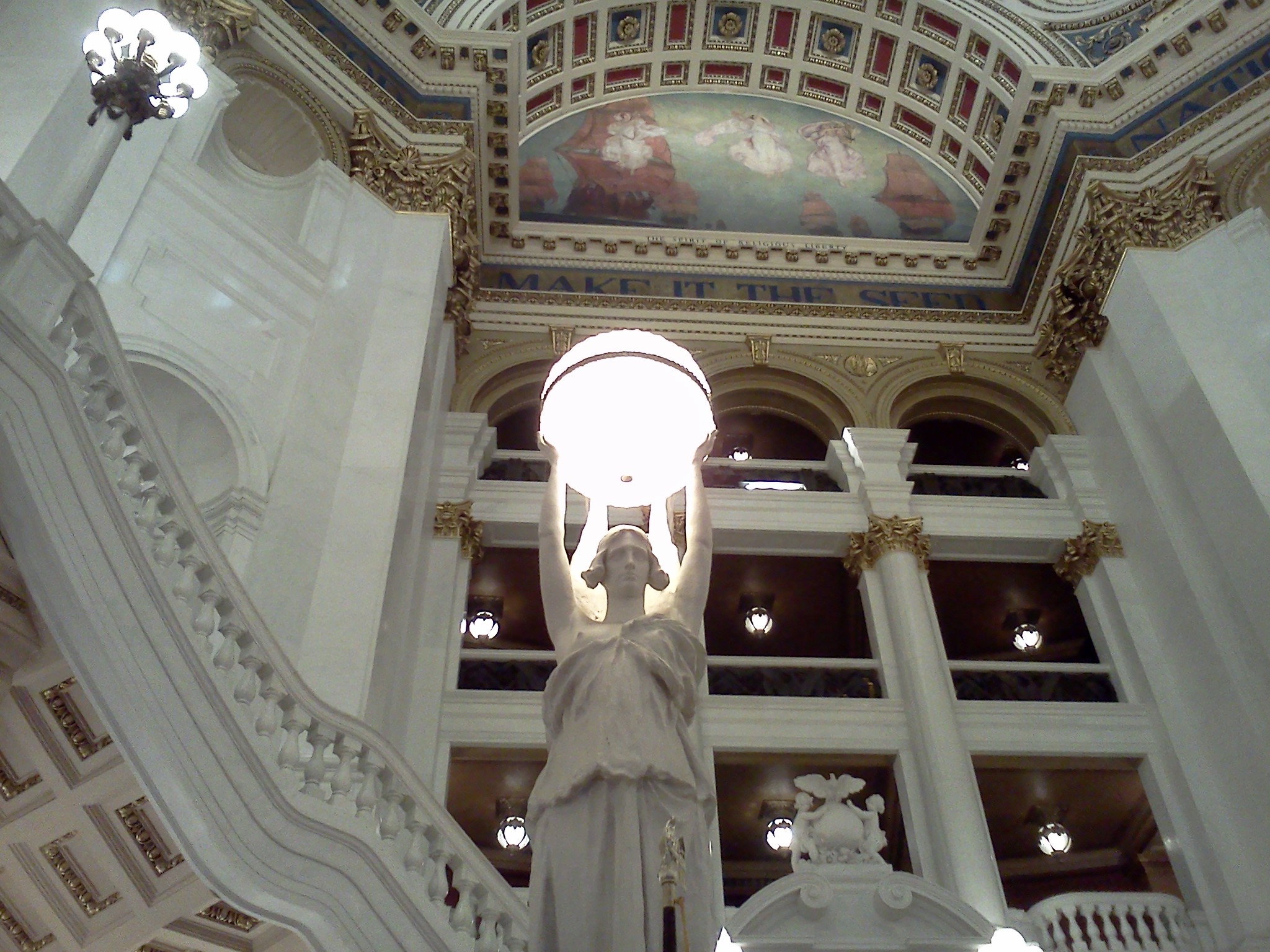 Capitol Rotunda Light Fixture