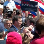 Santorum Greets Supporters in Somerset Co.