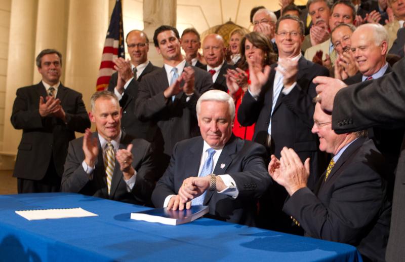 Corbett Signs Budget Ahead of Deadline