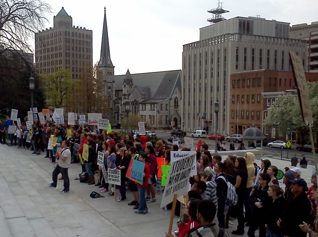 Higher Education Rally, Capitol Steps