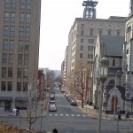 city, downtown, buildings